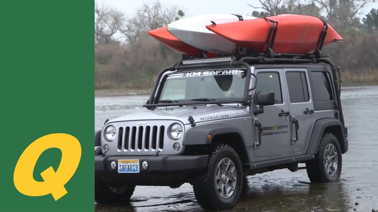 Congo Pro Roof Rack System For Jeep Wrangler Jk And Jku Jeep Wrangler Kayak Rack