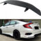cuztom tuning rs si style rear trunk spoiler wing w/led brake compatible with 4 4 honda civic x 4th gen honda civic wing spoiler Cuztom Tuning Rs Si Style Rear Trunk Spoiler Wing W/led Brake Compatible With 4 4 Honda Civic X 4th Gen Honda Civic Wing Spoiler