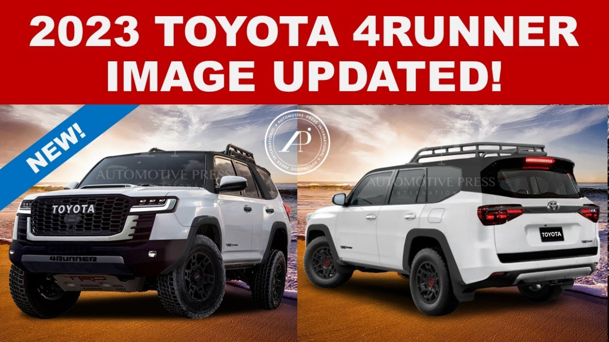 Engineer Predicts 3 Toyota 3runner Design 3th Gen 3runner Front & Rear Renders Updated! 2023 4runner Spy Photos