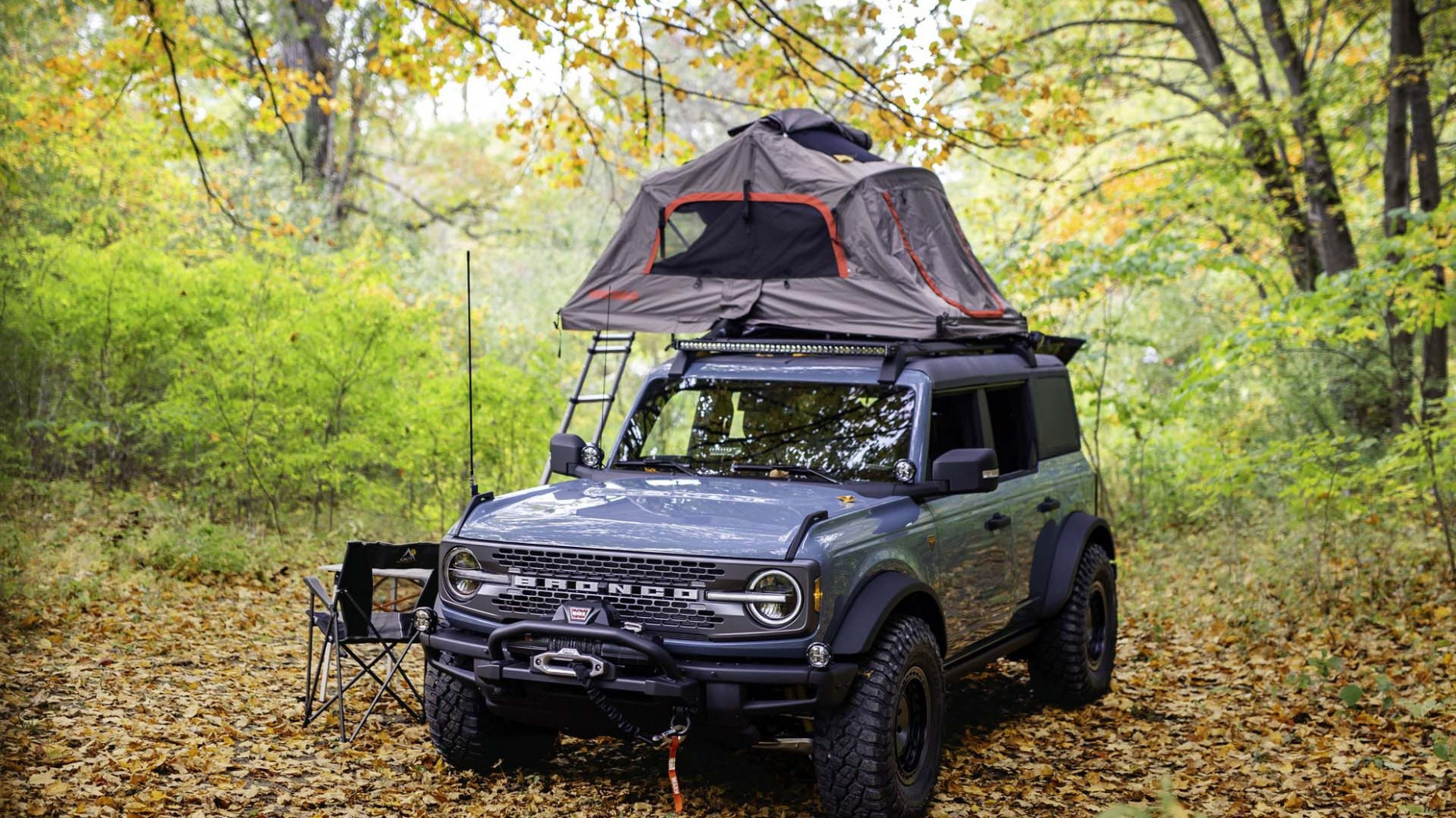 Ford Bronco Overland Concept Teases A Solution For Outdoor Life 2023 Ford Bronco Overland