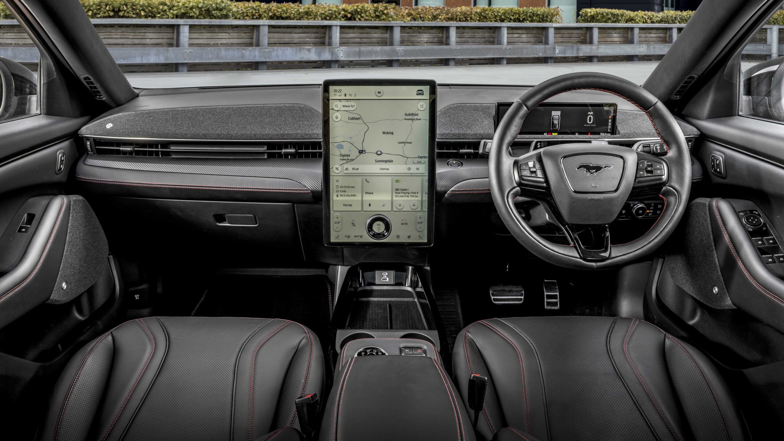 Release mach e mustang interior