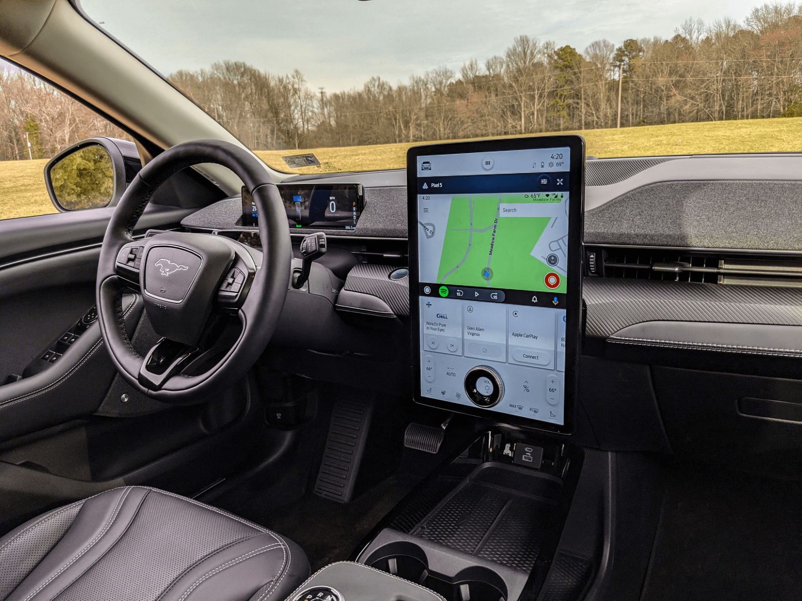 Redesign and Review mach e mustang interior