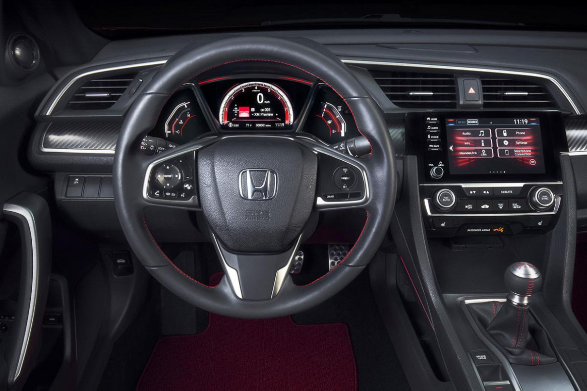 Honda Civic Si Gets Interior Tweaks, New Colors Honda Civic Si Interior