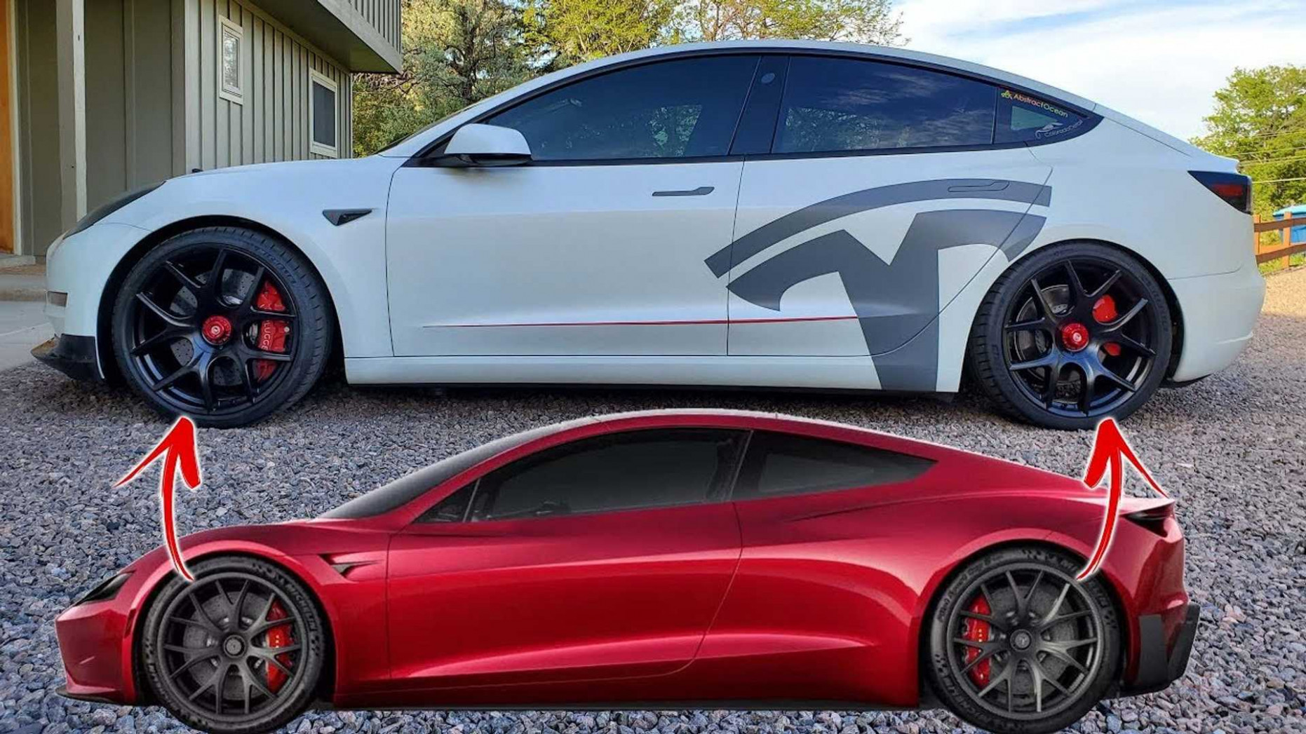 How About Some 3 Tesla Roadster Wheels For Your Model 3? Rims For Tesla Model 3