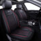 Luckyman Club 4 Car Seat Covers Full Set With Waterproof Faux Leather Universal For Sedan Suv Truck Fit For Most Hyundai Kia Honda Mazda Chevy Kia Optima Seat Covers