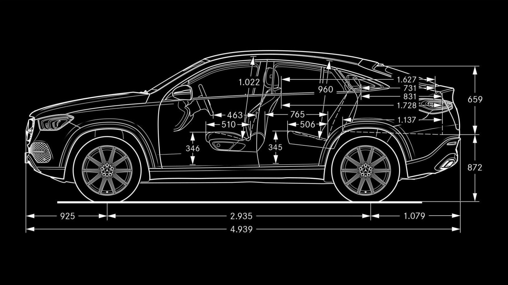 Mercedes Benz Gle Coupé: Specifications Mercedes Gle 350 Length