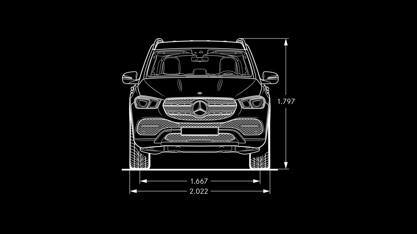 Wallpaper mercedes gle 350 length