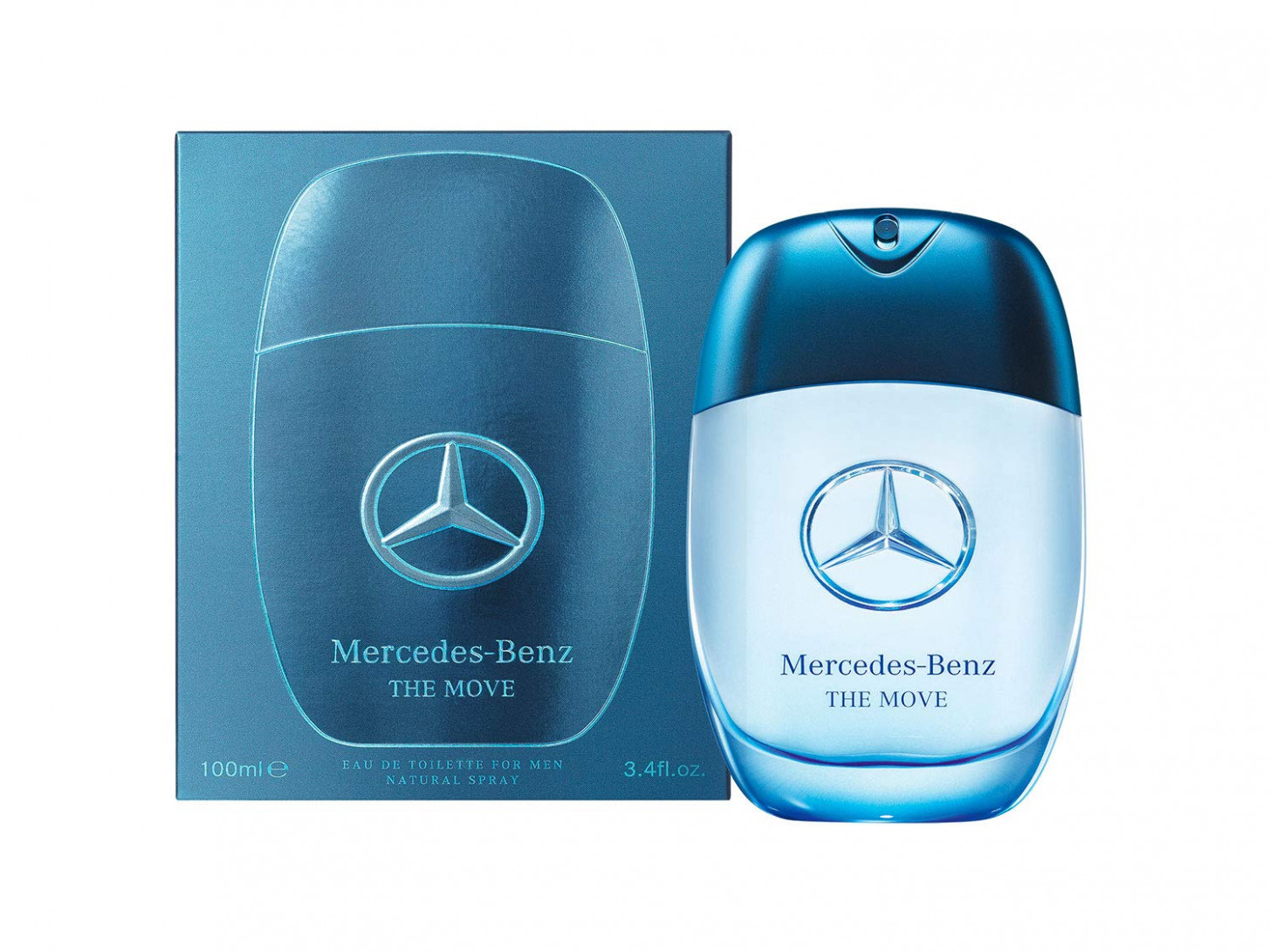 Mercedes Benz The Move Eau De Toilette Spray For Men, 4