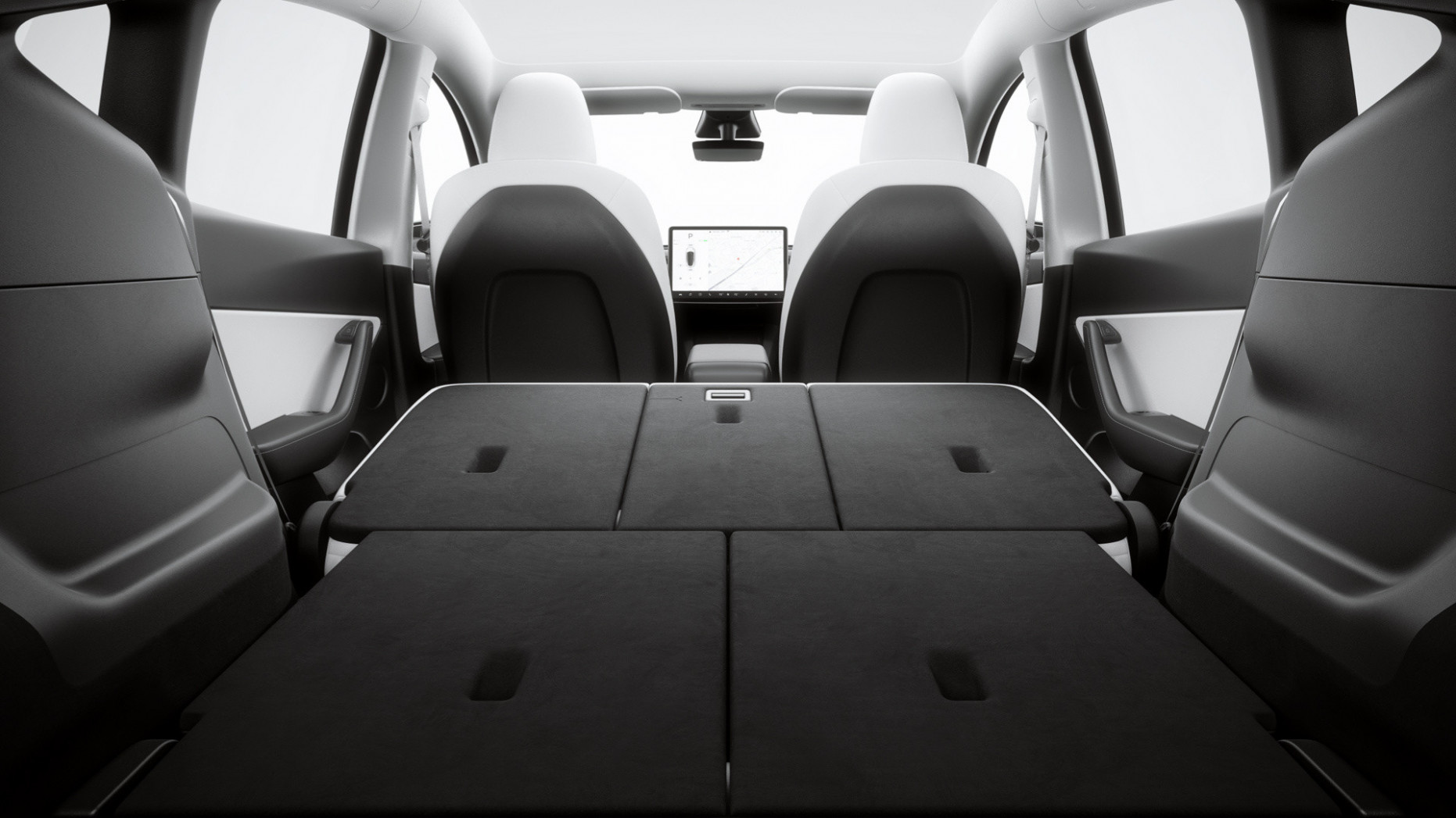 First Drive seating tesla model y interior First Drive seating tesla model y interior