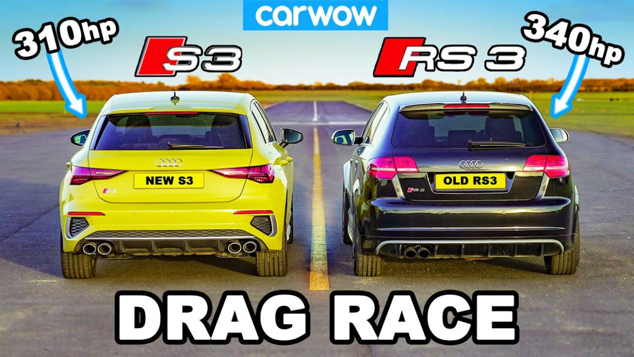 New Audi S4 V Old Audi Rs4 Drag Race Audi S3 Vs Rs3