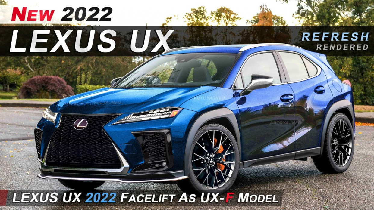 New Lexus Ux 4 Facelift Or 4 Ux F Sport With 4