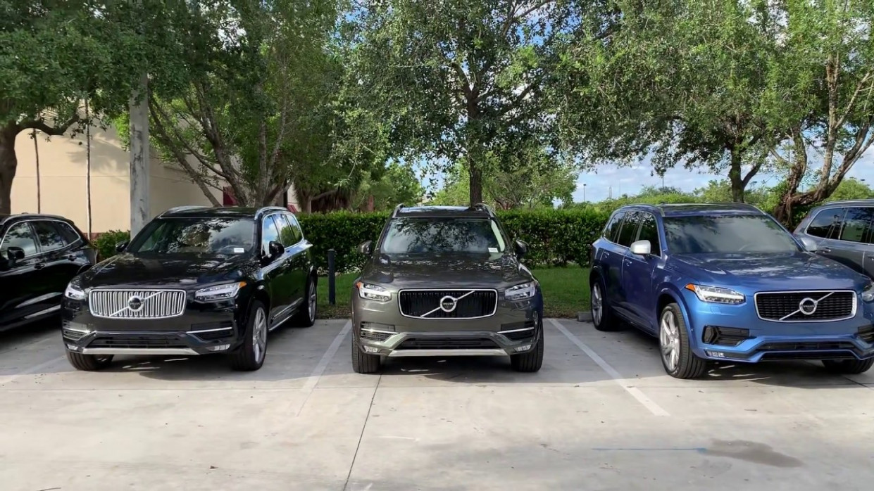 New Volvo Xc5 Trim Level Visual Comparison Volvo Xc90 Trim Levels