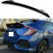 Wallpaper honda civic wing spoiler