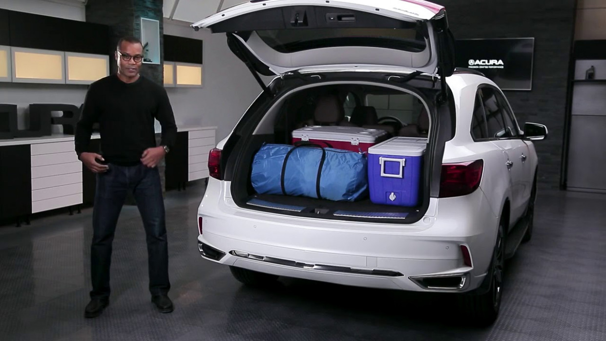 Overview acura mdx trunk space Overview acura mdx trunk space