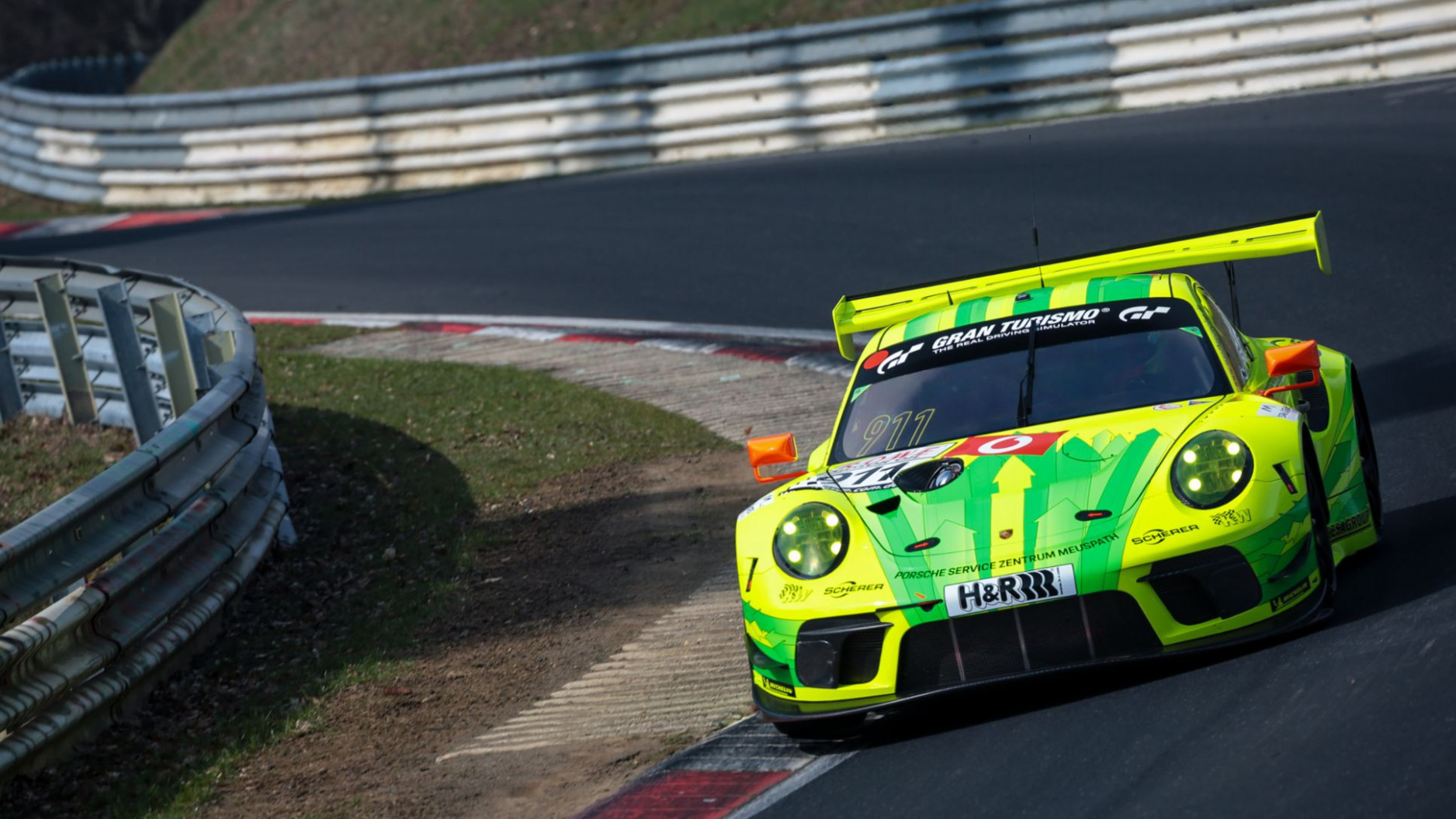 Exterior porsche 911 gt3 r