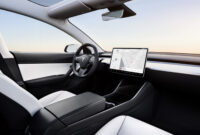 New Model and Performance tesla model y interior white