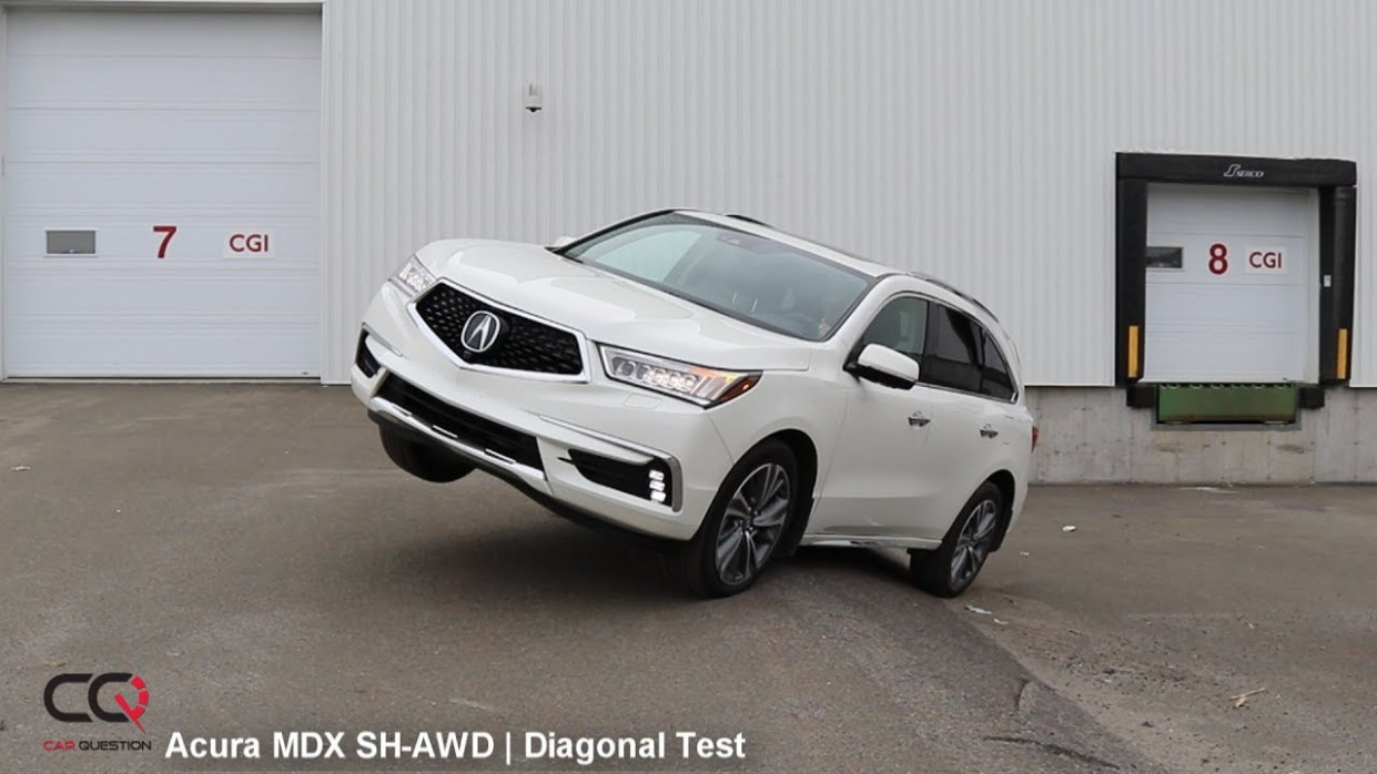 Sh Awd Diagonal Test: Acura Mdx Can It Climb? Sh Awd Acura Mdx