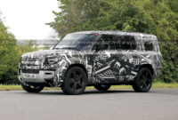 spied! 4 land rover defender stretches its legs driving 2023 land rover defender images Redesign and Concept 2023 land rover defender images