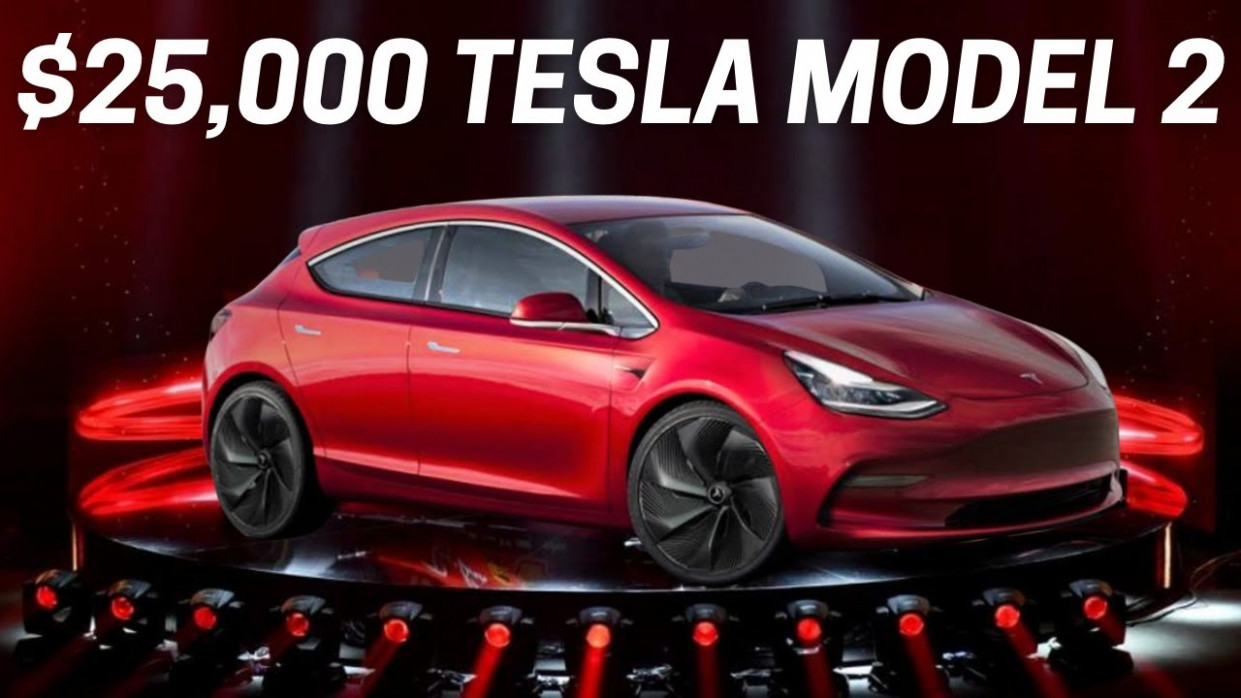 Exterior and Interior tesla model 2 price