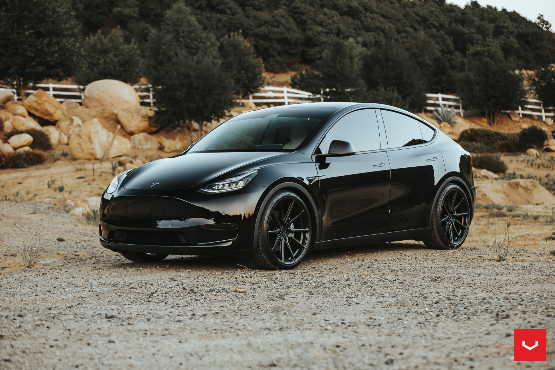 Tesla Model Y Hybrid Forged Series: Hf 5 Vossen Wheels Tesla Rims Model Y