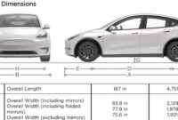 tesla model y specs: we finally know how big it is electrek model y ground clearance Pictures model y ground clearance
