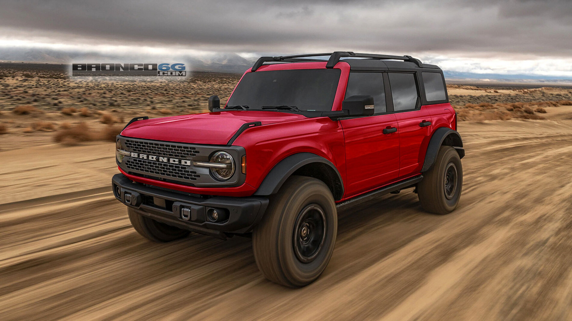 The 5 Ford Bronco With Sasquatch Pack Gets Rendered In Several 4 Door Bronco Sasquatch