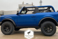 this pre production lightning blue ford bronco is the very first one velocity blue bronco 2023 Rumors velocity blue bronco 2023