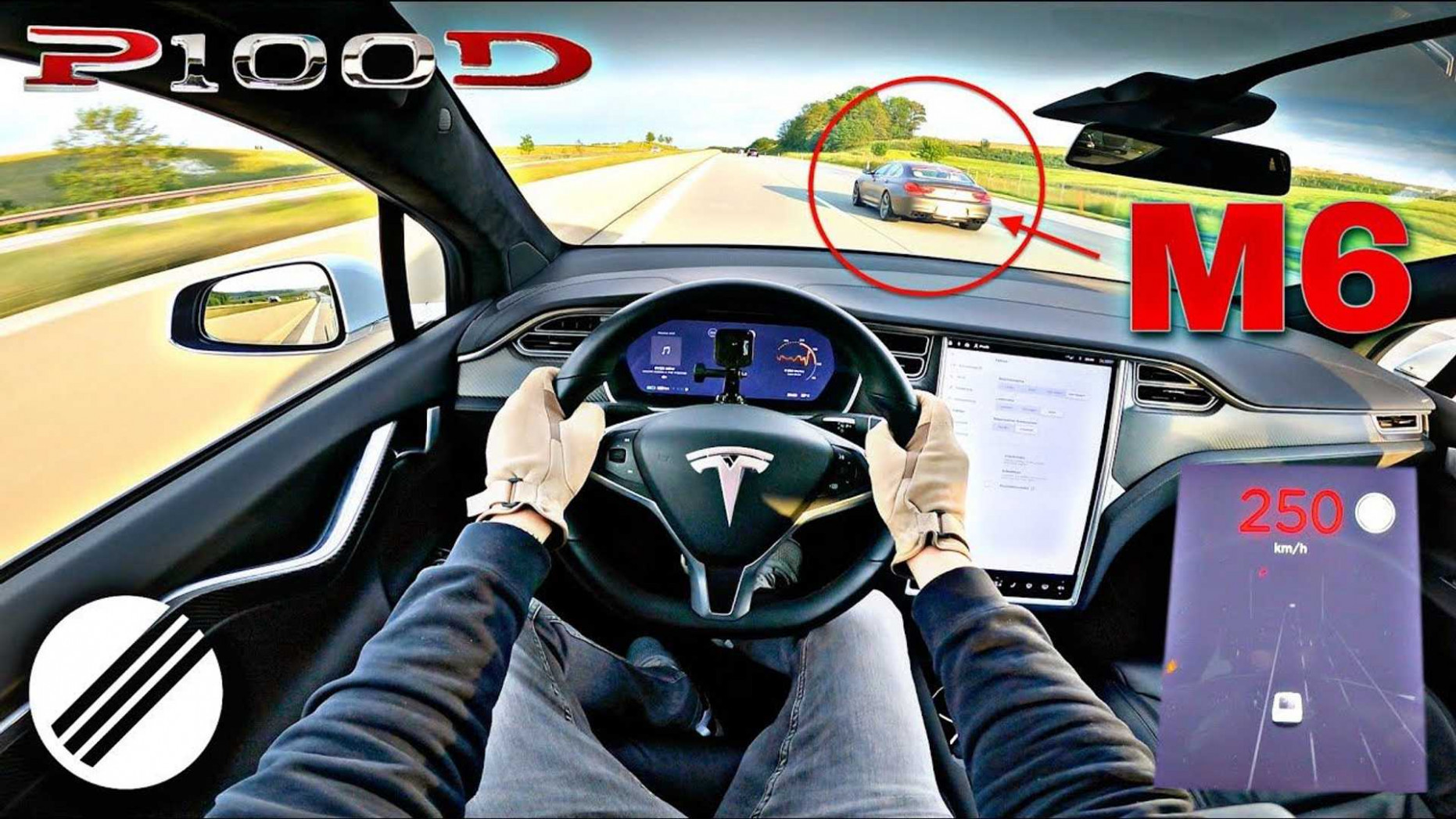 Watch A Tesla Model X P4d Barrel Down The Autobahn At 4 Mph Tesla Model X Top Speed
